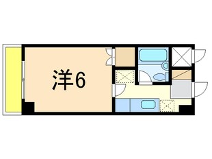 リバティープラザ袋町の物件間取画像